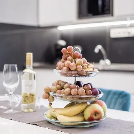 Prime Star Deak Ter Modern Luxury Lägenhetshotell Budapest