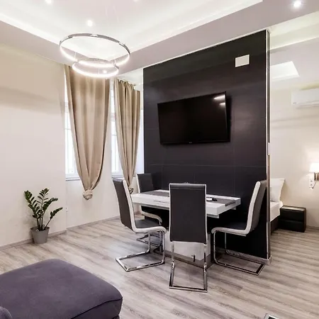 Prime Star Deak Ter Modern Luxury Lägenhetshotell Budapest